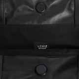 Asisi Tote Black- Luxury Italian Leather Handbag Work Tote