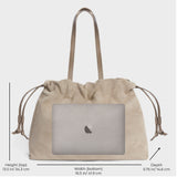 Asisi Tote Clay Suede- Luxury Italian Leather Handbag Work Tote laptop